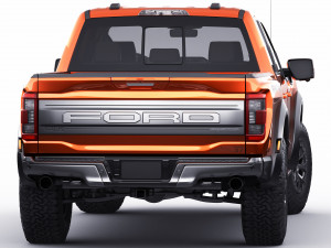 pick-up f-150 2021 raptor 3D Model