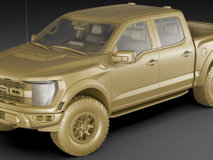 pick-up f-150 2021 raptor 3D Model