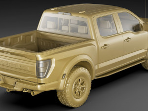 pick-up f-150 2021 raptor 3D Model