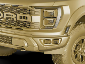 pick-up f-150 2021 raptor 3D Model