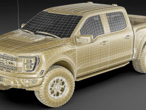 pick-up f-150 2021 raptor 3D Model