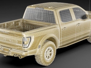 pick-up f-150 2021 raptor 3D Model