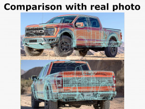 pick-up f-150 2021 raptor 3D Model