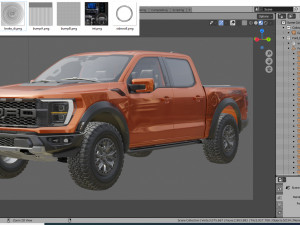 pick-up f-150 2021 raptor 3D Model