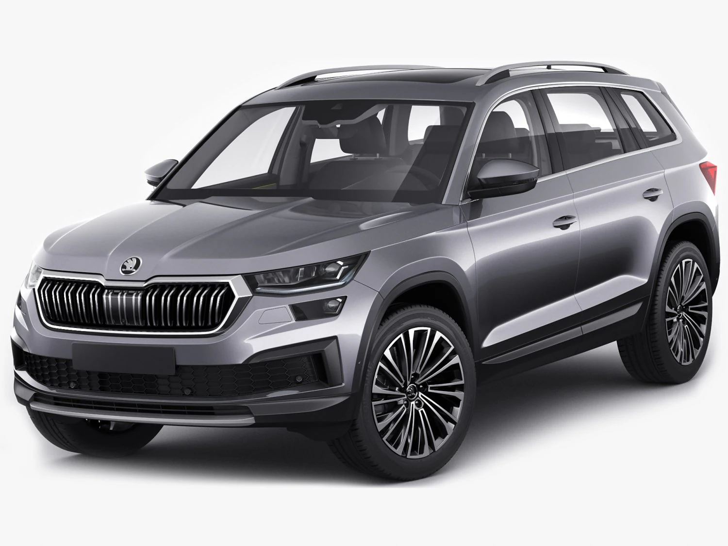 skoda kodiaq 2021 3D Model .c4d .max .obj .3ds .fbx .stl .blend 