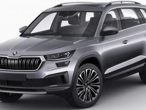 skoda kodiaq 2021 3D Model