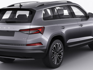 skoda kodiaq 2021 3D Model