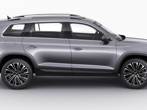 skoda kodiaq 2021 3D Model