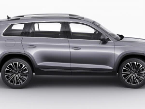skoda kodiaq 2021 3D Model
