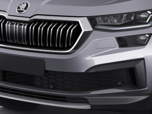 skoda kodiaq 2021 3D Model