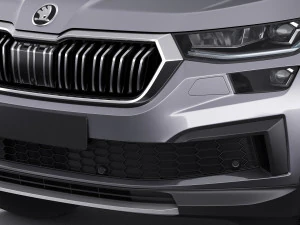 skoda kodiaq 2021 3D Model