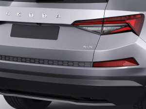 skoda kodiaq 2021 3D Model
