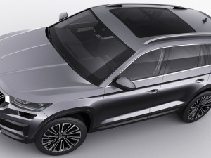 skoda kodiaq 2021 3D Model