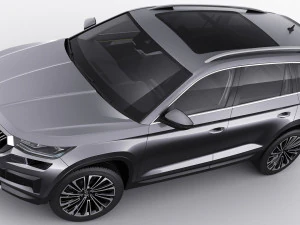 skoda kodiaq 2021 3D Model