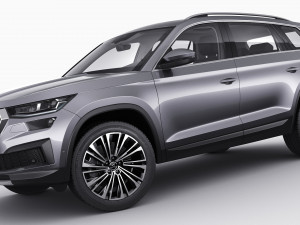 skoda kodiaq 2021 3D Model