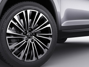 skoda kodiaq 2021 3D Model