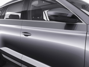 skoda kodiaq 2021 3D Model