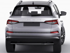 skoda kodiaq 2021 3D Model
