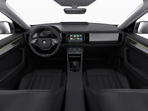 skoda kodiaq 2021 3D Model