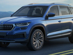 skoda kodiaq 2021 3D Model