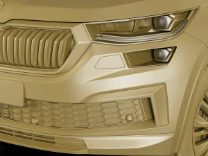 skoda kodiaq 2021 3D Model