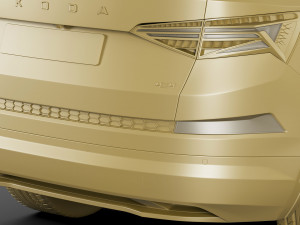 skoda kodiaq 2021 3D Model