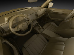 skoda kodiaq 2021 3D Model