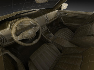 skoda kodiaq 2021 3D Model