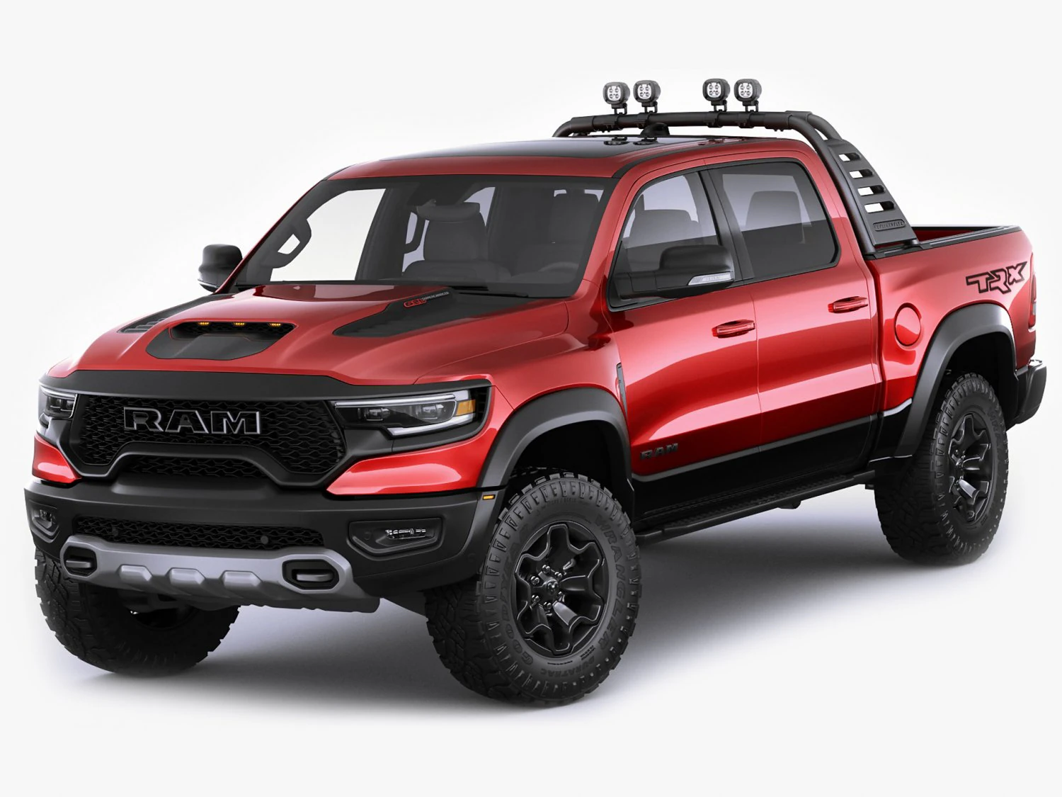 ram 1500 trx 2021 3D Model .c4d .max .obj .3ds .fbx .stl .blend 