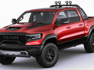 ram 1500 trx 2021 3D 模型