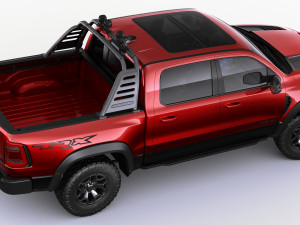 ram 1500 trx 2021 3D 模型