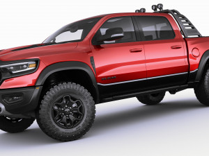 ram 1500 trx 2021 3D 模型