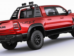 ram 1500 trx 2021 3D 模型