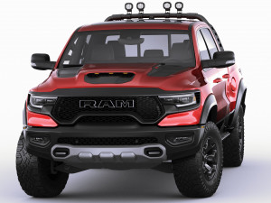 ram 1500 trx 2021 3D 模型
