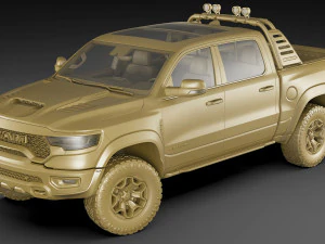 ram 1500 trx 2021 3D Model