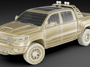 ram 1500 trx 2021 3D 模型