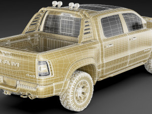 ram 1500 trx 2021 3D 模型