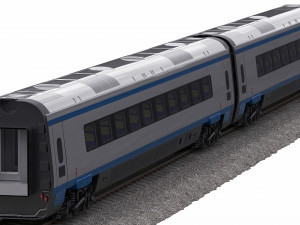 train etr610 pendolino Modèle 3D