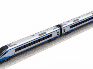 train etr610 pendolino Modèle 3D