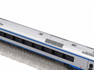 train etr610 pendolino Modèle 3D