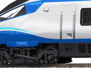 train etr610 pendolino 3D Model