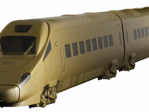 train etr610 pendolino 3D Model