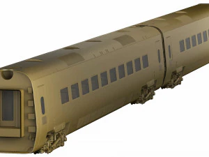 train etr610 pendolino 3D Model