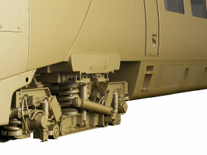 train etr610 pendolino 3D Model
