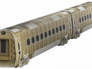 train etr610 pendolino 3D Model