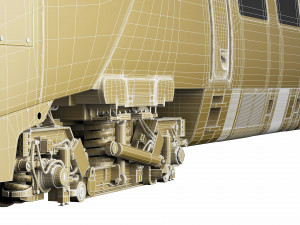 train etr610 pendolino Modèle 3D