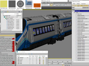 train etr610 pendolino 3D Model