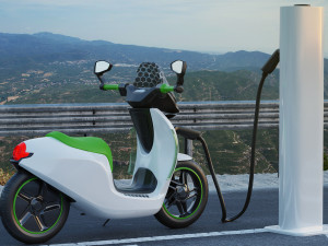 generic electric scooter 3D 模型