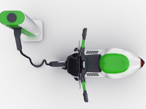 generic electric scooter 3D 模型