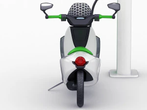 generic electric scooter 3D Model